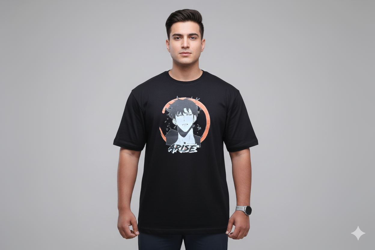 Solo Leveling: Arise - Shadow Monarch Oversized T-Shirt