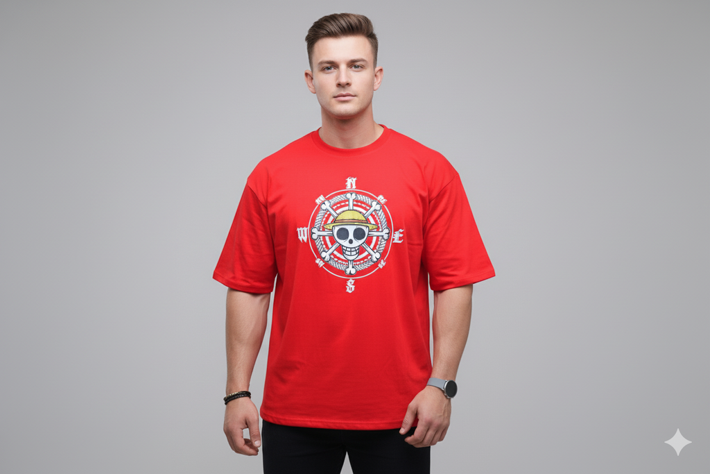 One Piece: Brothers in Arms Oversized T-Shirt